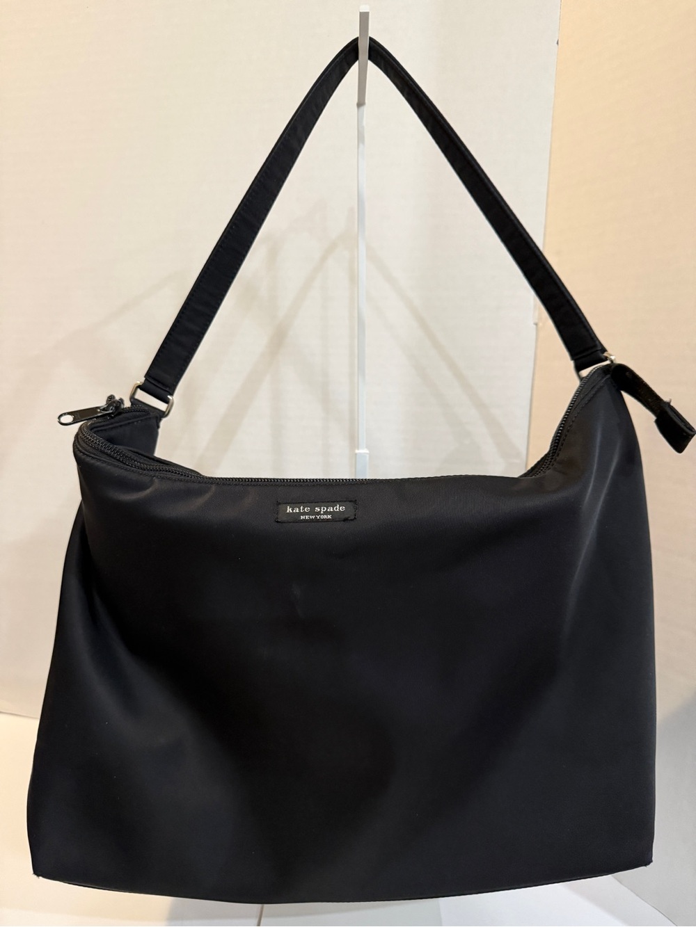 Kate Spade New York Black Nylon Shoulder Bag